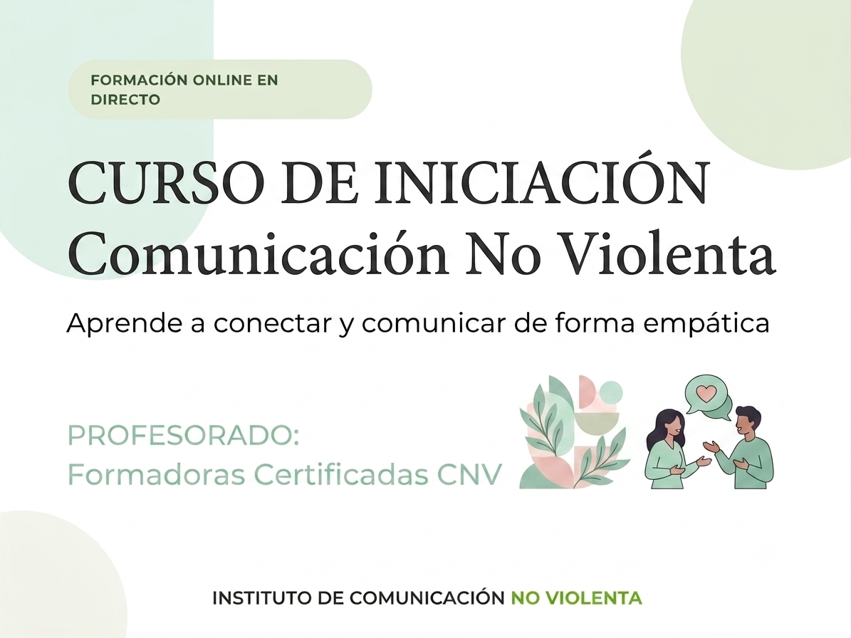 Formación Continua Iniciación En CNV - Relaciones interpersonales plenas